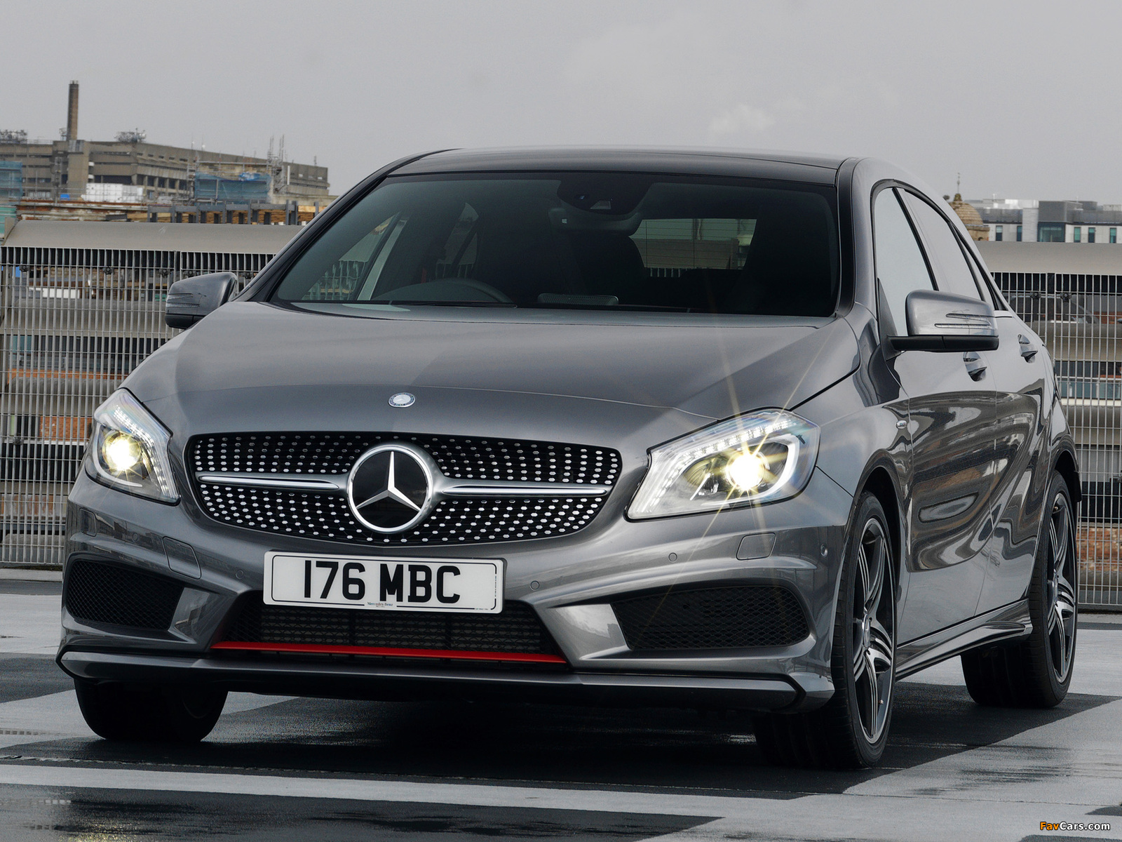Mercedes-Benz A 250 AMG Sport Package UK-spec (W176) 2012 wallpapers (1600 x 1200)