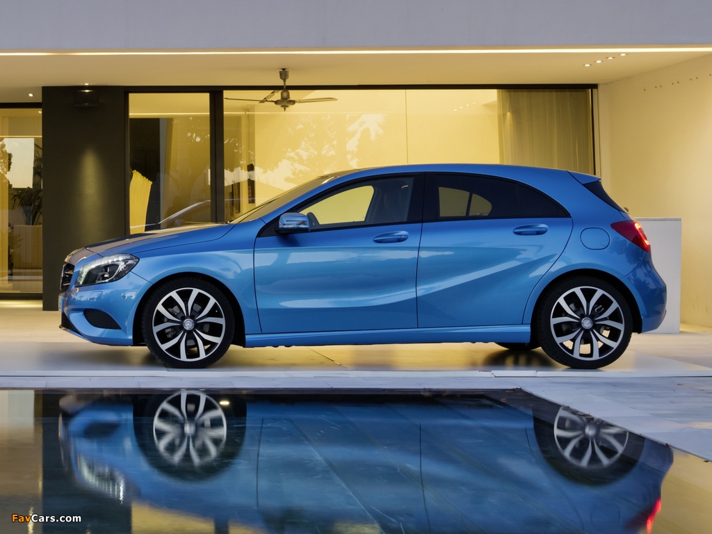 Mercedes-Benz A 180 CDI Urban Package (W176) 2012 wallpapers (1024 x 768)