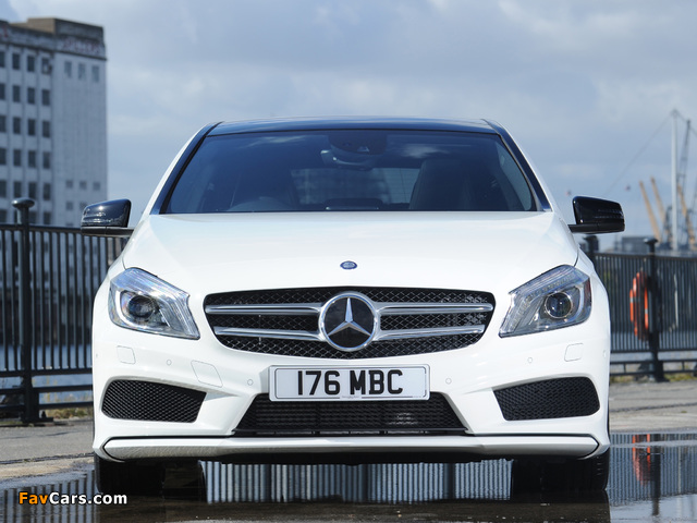 Mercedes-Benz A 220 CDI Style Package UK-spec (W176) 2012 wallpapers (640 x 480)