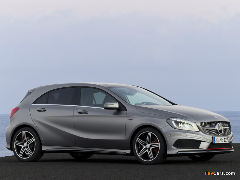 Mercedes-Benz A 250 AMG Sport Package (W176) 2012 wallpapers (800 x 600)