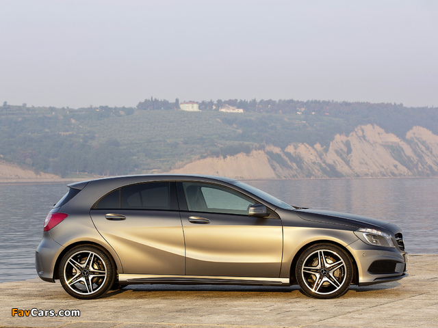Mercedes-Benz A 200 Style Package (W176) 2012 wallpapers (640 x 480)