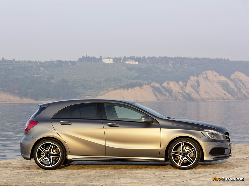 Mercedes-Benz A 200 Style Package (W176) 2012 wallpapers (800 x 600)