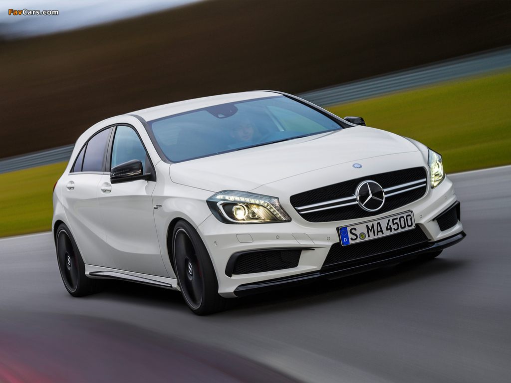 Mercedes-Benz A 45 AMG (W176) 2013 photos (1024 x 768)