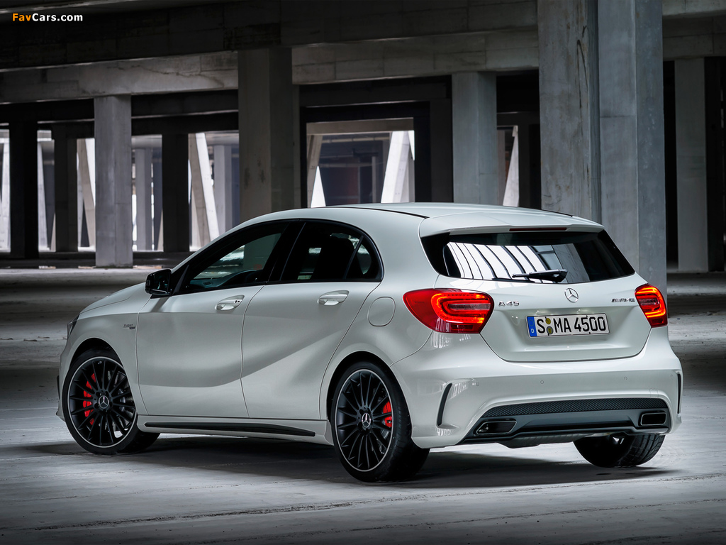 Mercedes-Benz A 45 AMG (W176) 2013 pictures (1024 x 768)