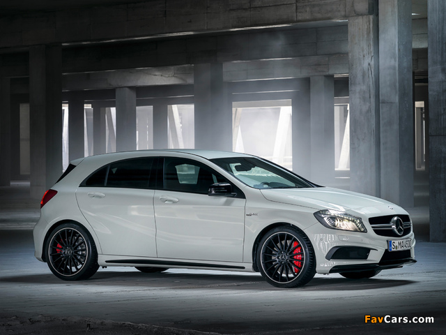 Mercedes-Benz A 45 AMG (W176) 2013 pictures (640 x 480)