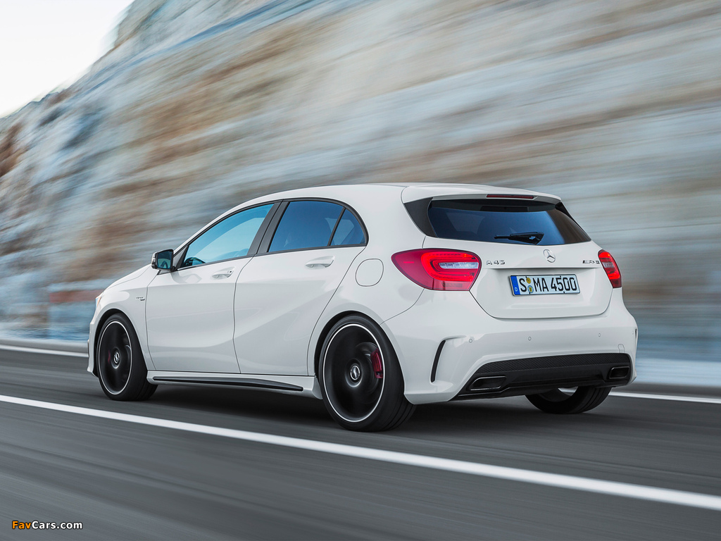 Mercedes-Benz A 45 AMG (W176) 2013 pictures (1024 x 768)