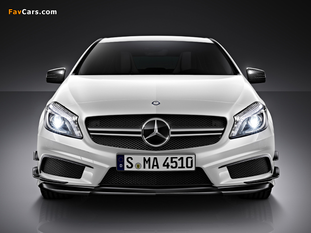Mercedes-Benz A 45 AMG Edition 1 (W176) 2013 wallpapers (640 x 480)