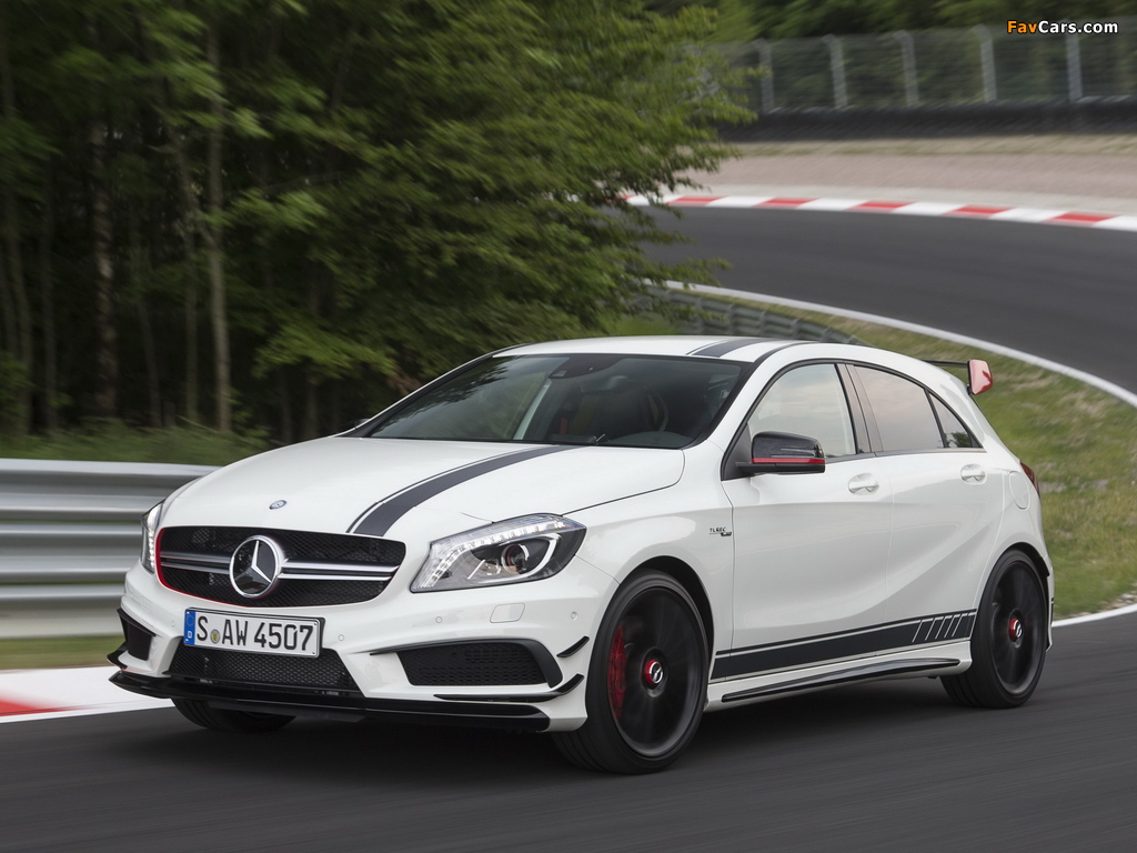 Mercedes-Benz A 45 AMG Edition 1 (W176) 2013 wallpapers (1024 x 768)