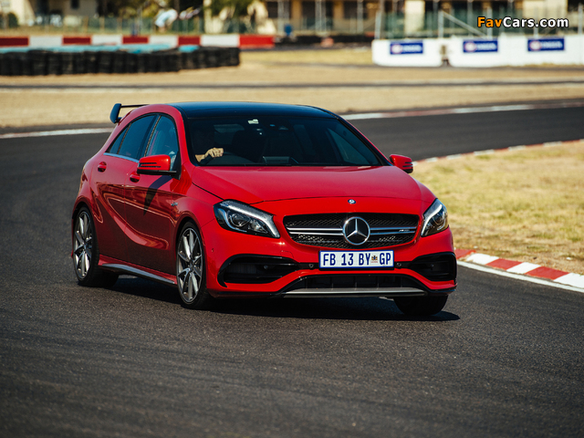 Mercedes-AMG A 45 4MATIC ZA-spec (W176) 2016 wallpapers (640 x 480)