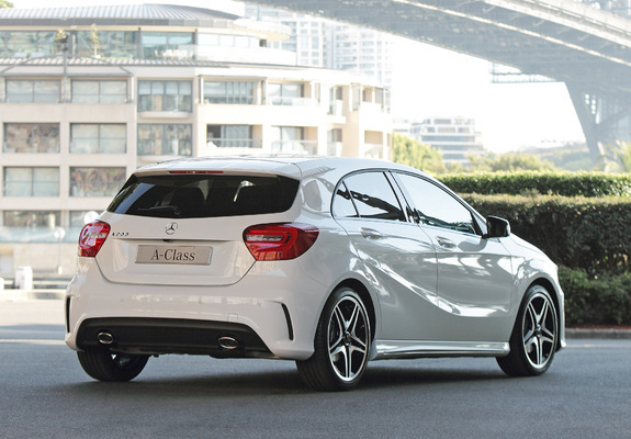 Photos of Mercedes-Benz A 200 Style Package AU-spec (W176) 2012