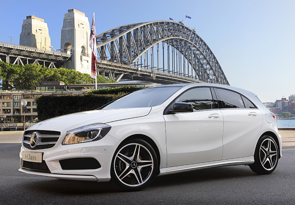 Photos of Mercedes-Benz A 200 Style Package AU-spec (W176) 2012