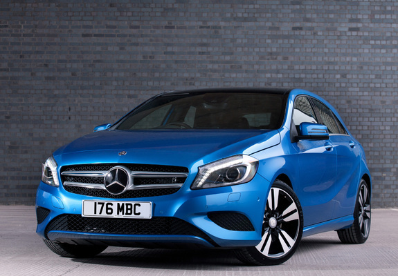 Photos of Mercedes-Benz A 200 CDI Urban Package UK-spec (W176) 2012