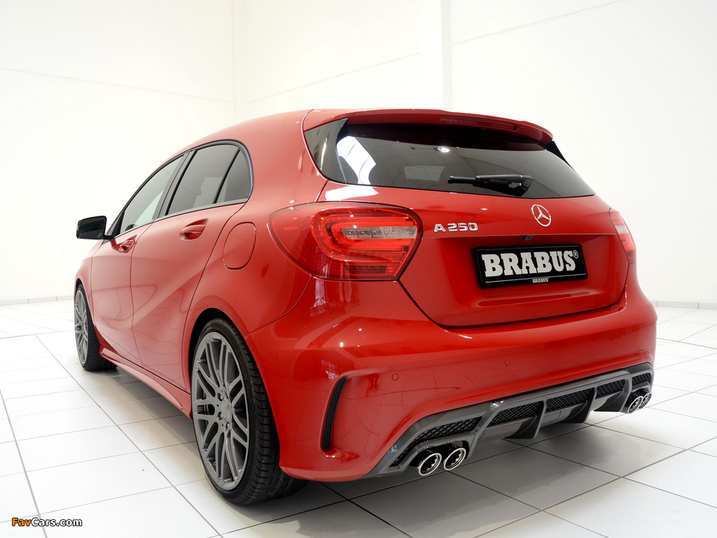 Photos of Brabus Mercedes-Benz A 250 (W176) 2012 (1024 x 768)