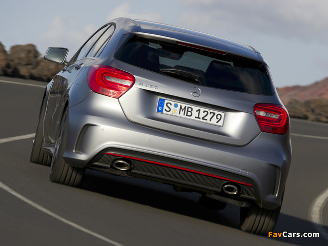 Photos of Mercedes-Benz A 250 AMG Sport Package (W176) 2012 (640 x 480)
