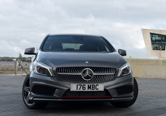 Photos of Mercedes-Benz A 250 AMG Sport Package UK-spec (W176) 2012
