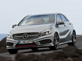 Photos of Mercedes-Benz A 250 AMG Sport Package (W176) 2012