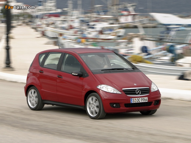 Pictures of Mercedes-Benz A 170 5-door (W169) 2004–08 (640 x 480)