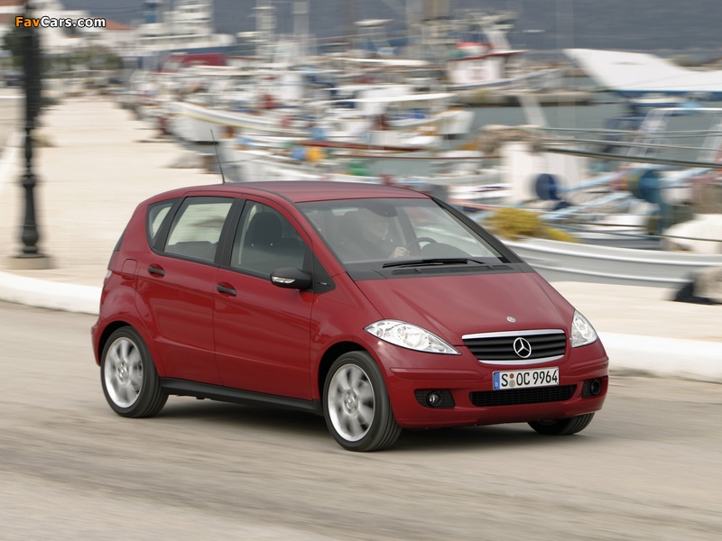 Pictures of Mercedes-Benz A 170 5-door (W169) 2004–08 (800 x 600)