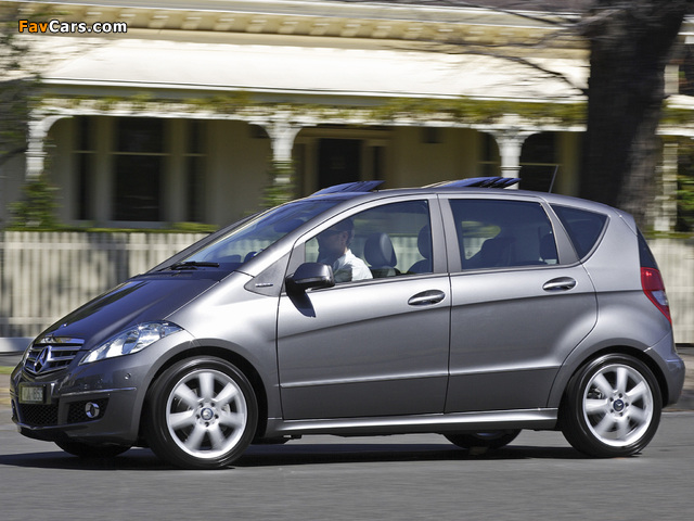 Pictures of Mercedes-Benz A 180 CDI 5-door AU-spec (W169) 2008–12 (640 x 480)