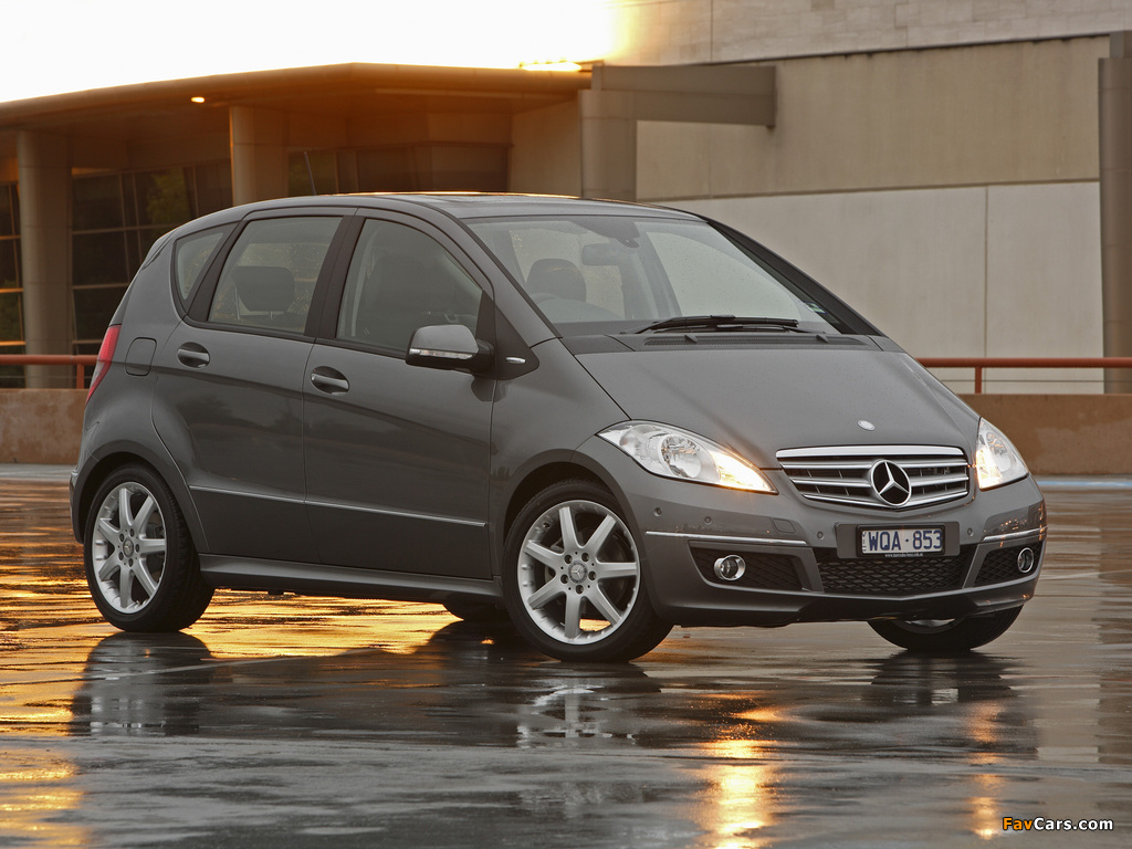 Pictures of Mercedes-Benz A 180 CDI 5-door AU-spec (W169) 2008–12 (1024 x 768)