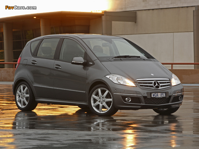 Pictures of Mercedes-Benz A 180 CDI 5-door AU-spec (W169) 2008–12 (640 x 480)