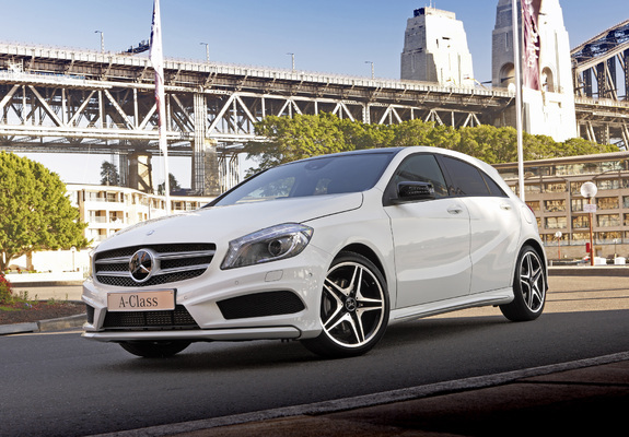 Pictures of Mercedes-Benz A 200 Style Package AU-spec (W176) 2012