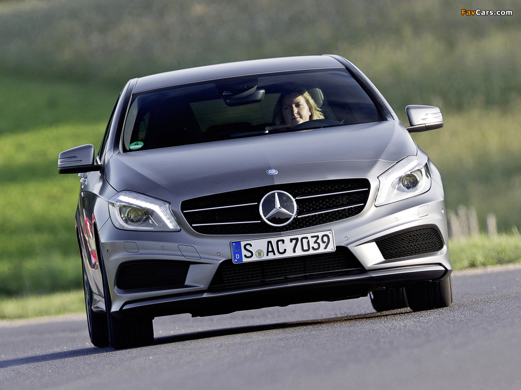 Pictures of Mercedes-Benz A 200 Style Package (W176) 2012 (1024 x 768)