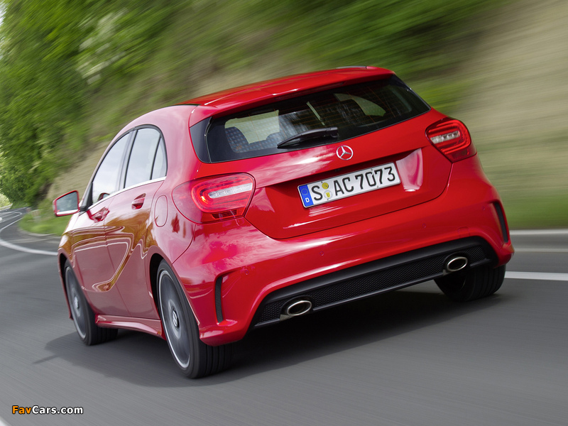 Pictures of Mercedes-Benz A 180 Style Package (W176) 2012 (800 x 600)