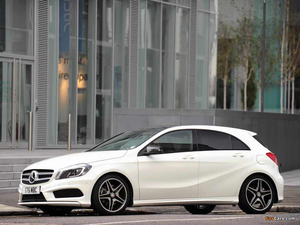 Pictures of Mercedes-Benz A 220 CDI Style Package UK-spec (W176) 2012 (1024 x 768)