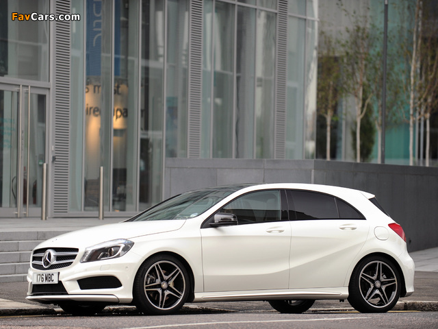 Pictures of Mercedes-Benz A 220 CDI Style Package UK-spec (W176) 2012 (640 x 480)