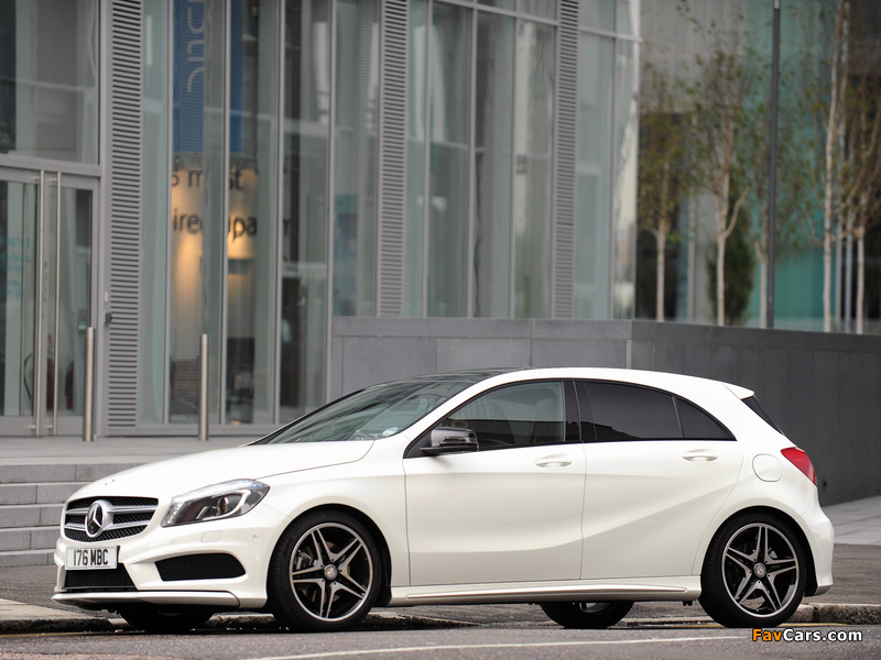 Pictures of Mercedes-Benz A 220 CDI Style Package UK-spec (W176) 2012 (800 x 600)