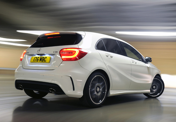 Pictures of Mercedes-Benz A 220 CDI Style Package UK-spec (W176) 2012