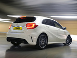 Pictures of Mercedes-Benz A 220 CDI Style Package UK-spec (W176) 2012