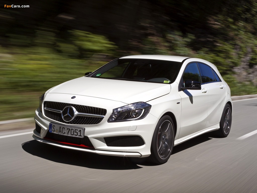Pictures of Mercedes-Benz A 200 CDI AMG Sport Package (W176) 2012 (1024 x 768)