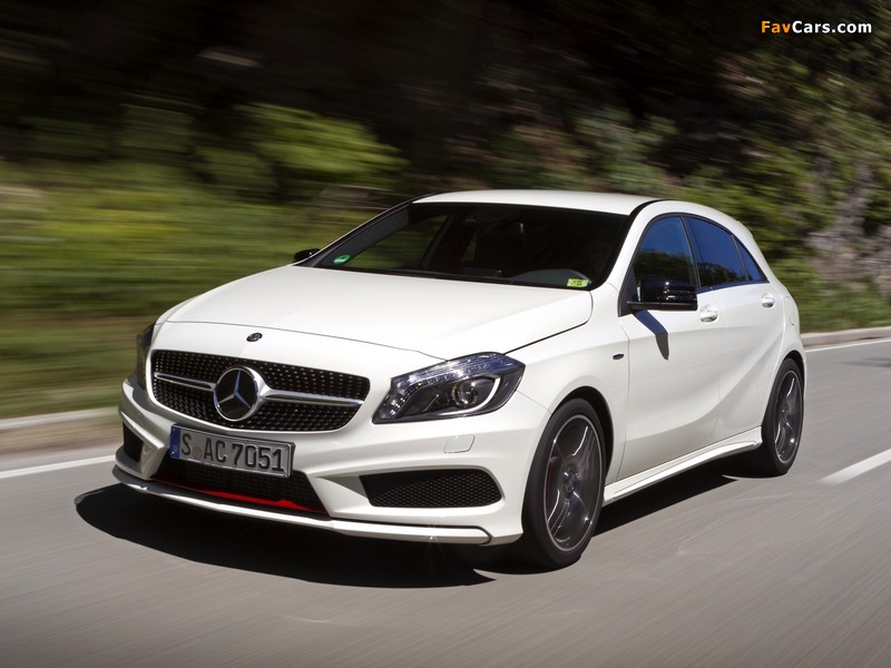 Pictures of Mercedes-Benz A 200 CDI AMG Sport Package (W176) 2012 (800 x 600)
