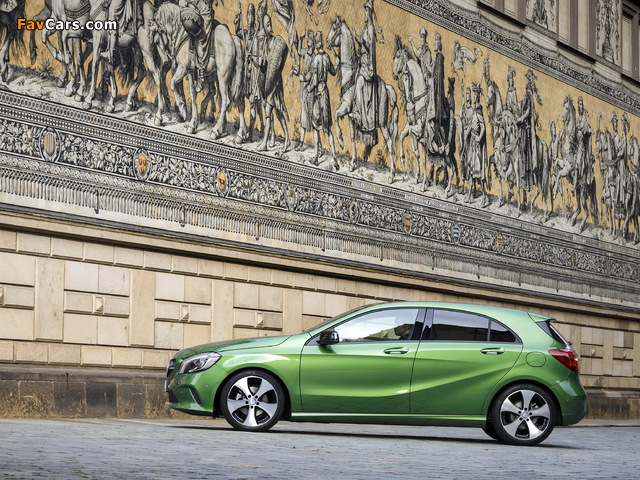 Pictures of Mercedes-Benz A 200 Style (W176) 2015 (640 x 480)