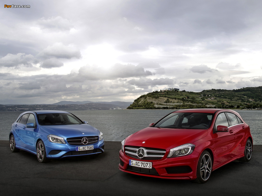 Mercedes-Benz A-Klasse wallpapers (1024 x 768)