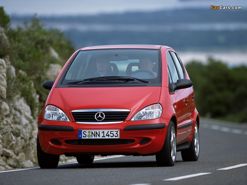 Mercedes-Benz A 140 (W168) 2000–04 wallpapers (800 x 600)