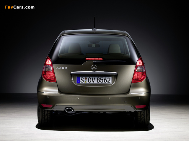 Mercedes-Benz A 200 5-door (W169) 2008–12 wallpapers (640 x 480)