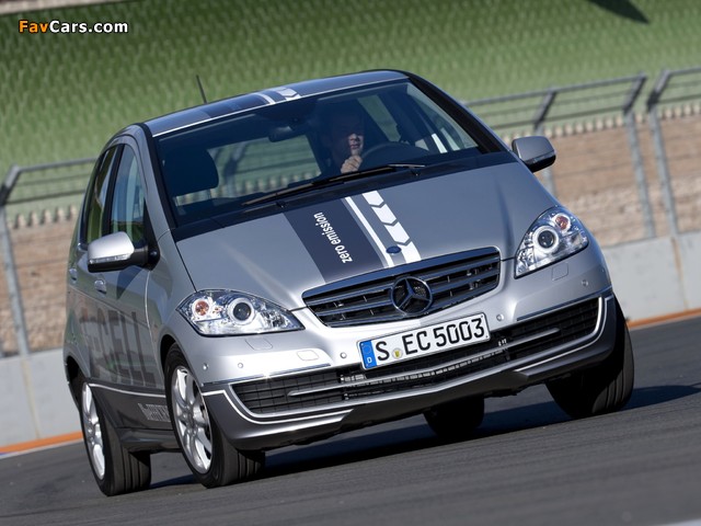 Mercedes-Benz A-Klasse E-Cell (W169) 2010 wallpapers (640 x 480)