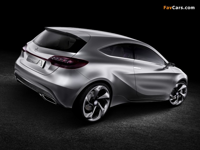 Mercedes-Benz Concept A-Klasse 2011 wallpapers (640 x 480)