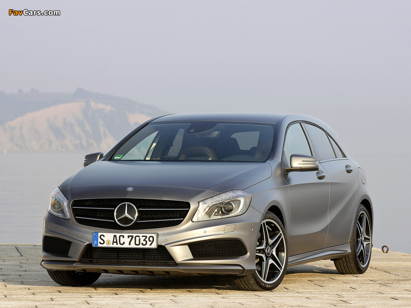 Mercedes-Benz A 200 Style Package (W176) 2012 wallpapers (800 x 600)