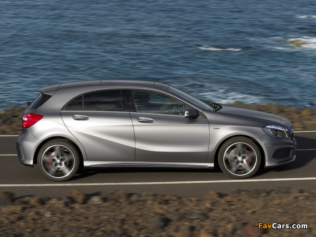 Mercedes-Benz A 250 AMG Sport Package (W176) 2012 wallpapers (640 x 480)