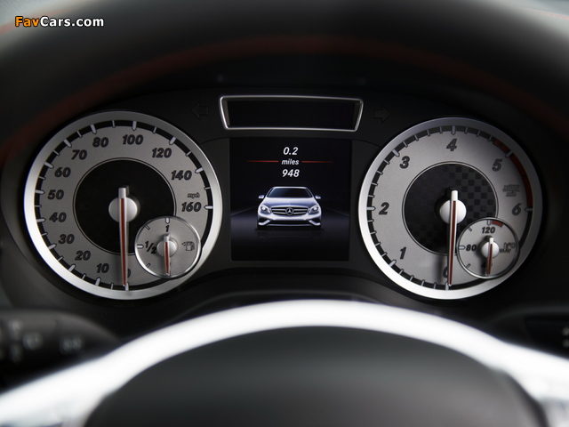 Mercedes-Benz A 200 CDI Style Package UK-spec (W176) 2012 wallpapers (640 x 480)