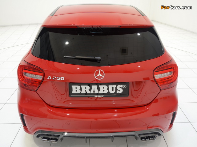 Brabus Mercedes-Benz A 250 (W176) 2012 wallpapers (640 x 480)