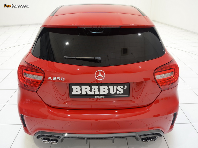 Brabus Mercedes-Benz A 250 (W176) 2012 wallpapers (800 x 600)