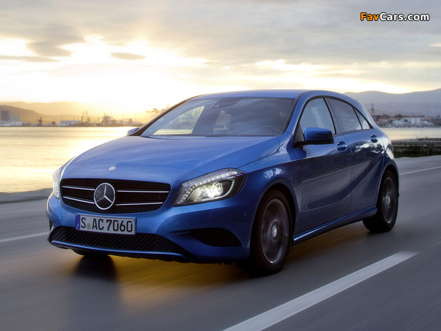 Mercedes-Benz A 200 Urban Package (W176) 2012 wallpapers (640 x 480)