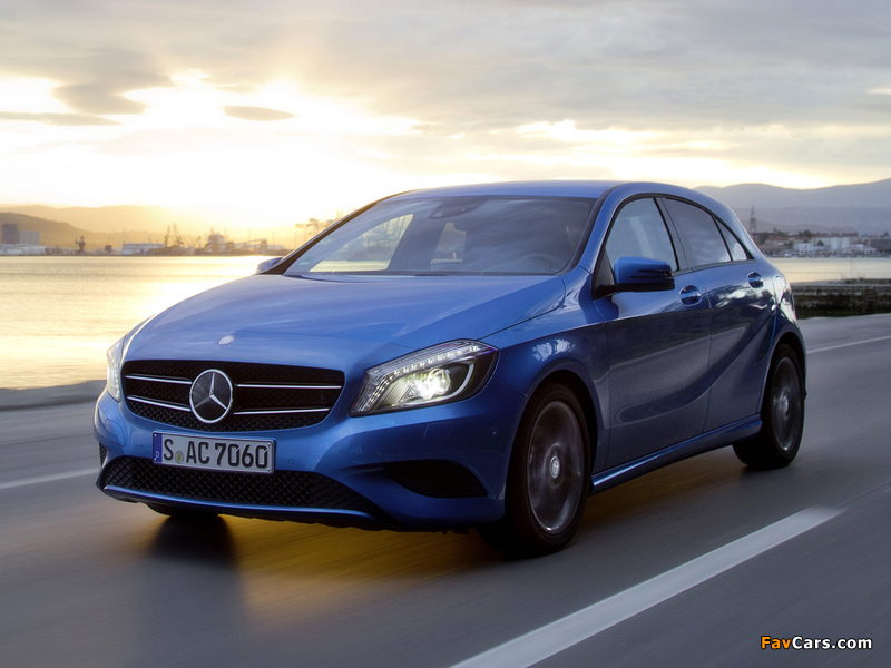 Mercedes-Benz A 200 Urban Package (W176) 2012 wallpapers (800 x 600)