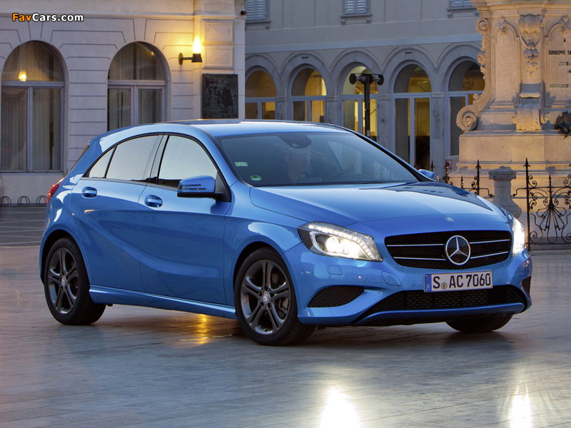 Mercedes-Benz A 200 Urban Package (W176) 2012 wallpapers (800 x 600)