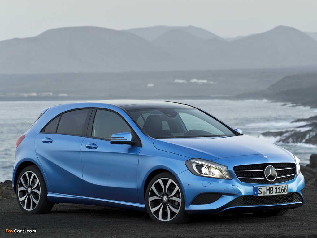 Mercedes-Benz A 180 CDI Urban Package (W176) 2012 wallpapers (1024 x 768)